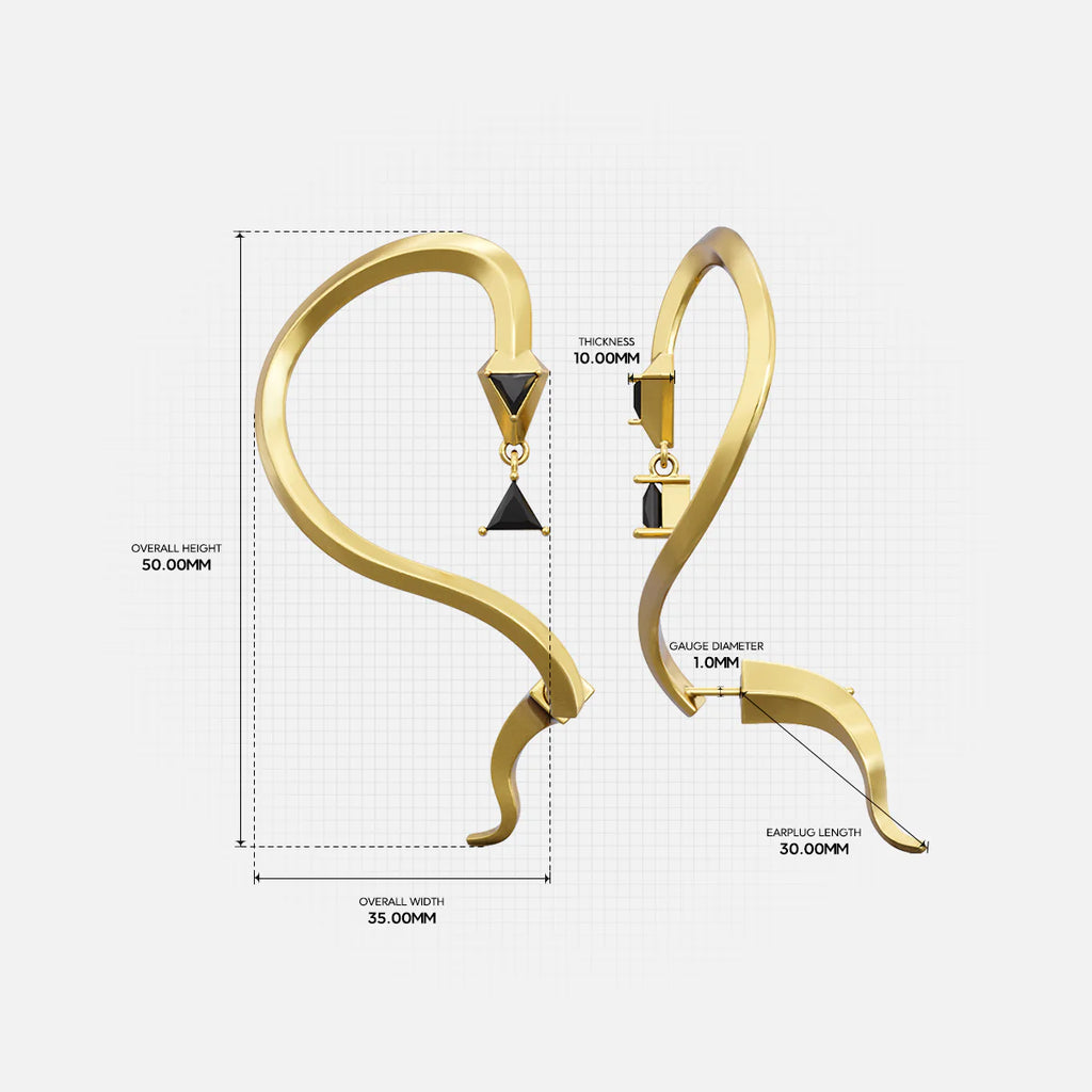 HOURGLASS FANG HANGERS