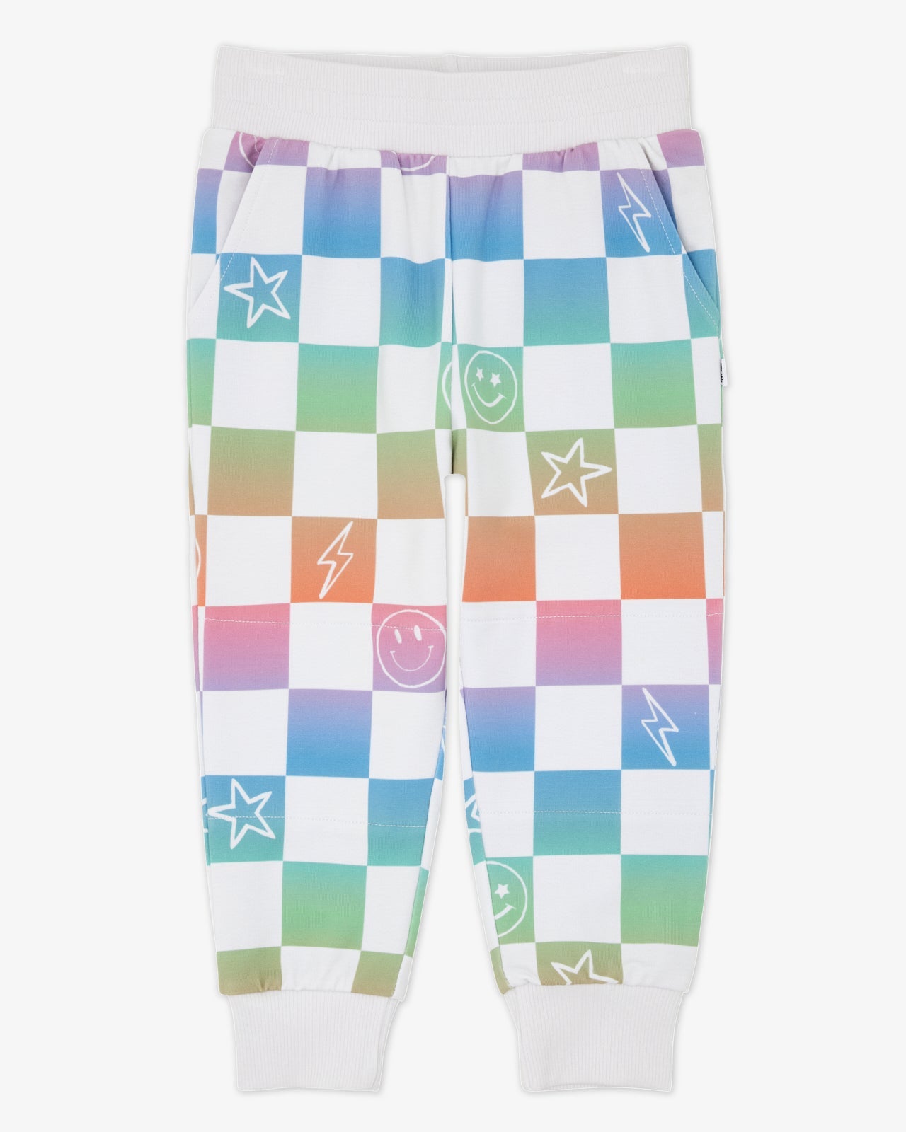 Ombre Cheery Checks Jogger