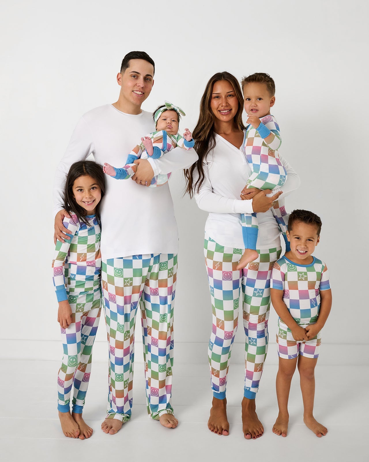 Ombre Cheery Checks Men's Pajama Pants